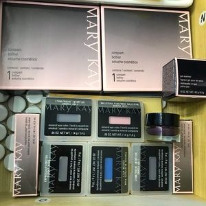 Mary Kay Eye Shadows & Lip Gloss, 10 pieces